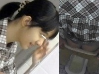 【盗撮_トイレ】処女な清純美乙女のトイレ盗撮！まだ誰も知らないパンツの中身から勢いある放尿までモロ見え